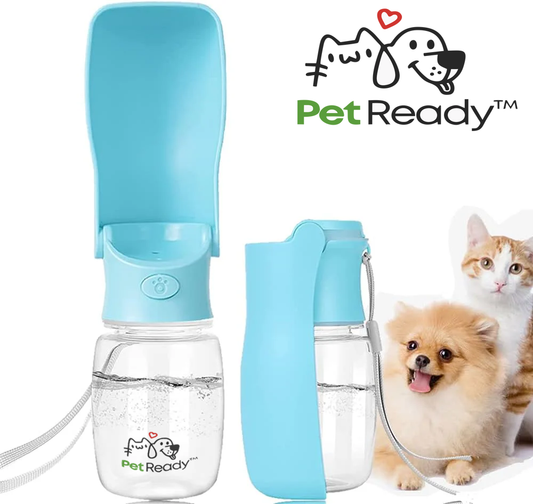 Dropshipping to USA Customized logo, exclusive link, Superidag Collapsible Pet Water Bottle (12oz)