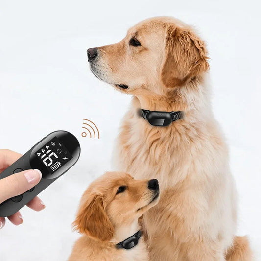 Superidag Pet Smart Waterproof Shock Collar Remote Control Dog Training Device