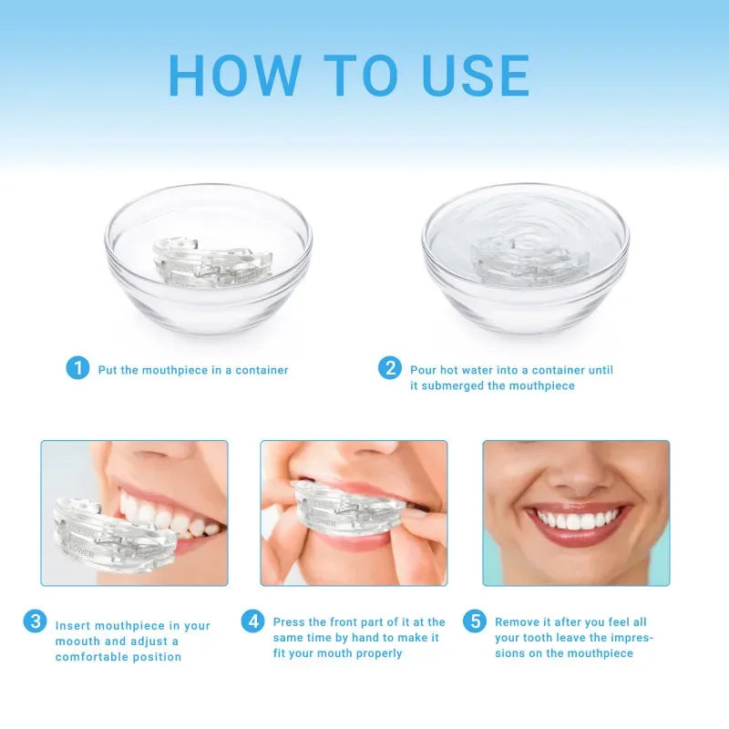 Anti Snoring Bruxism Mouth Guard Improve Sleeping Teeth Bruxism Sleeping Anti Snoring And Apnea Snoring Device To Stop Snorings