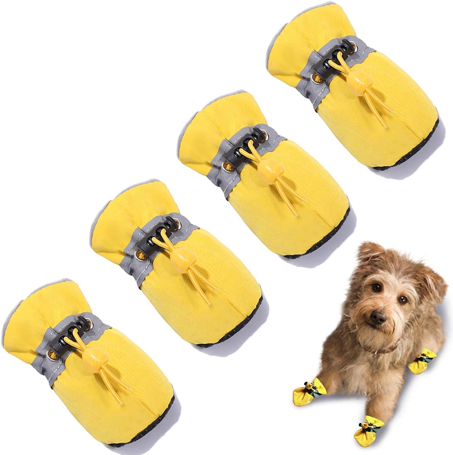 Superidag Reflective dog shoes