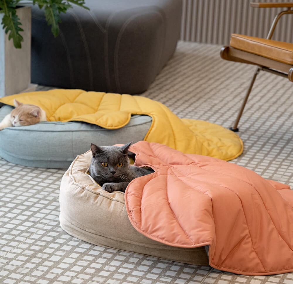 Superidag Leaf-shaped dog blanket