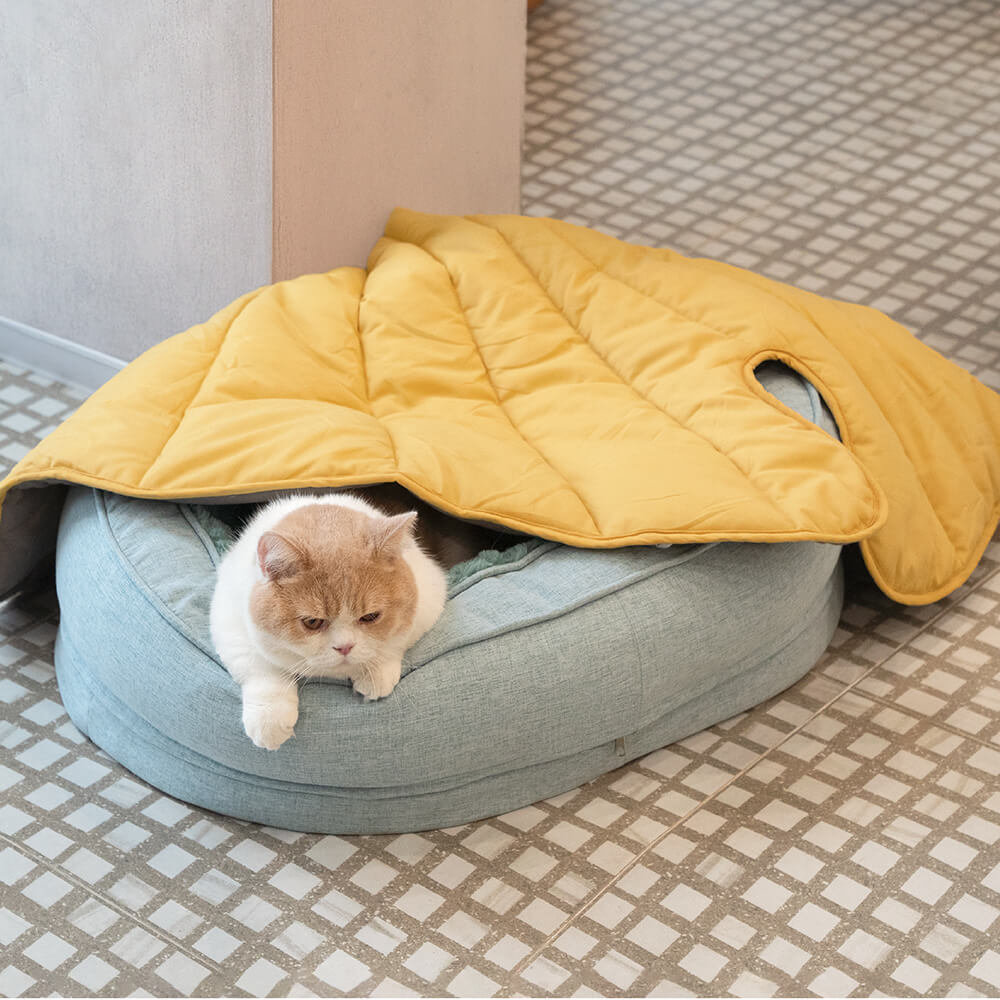 Superidag Leaf-shaped dog blanket