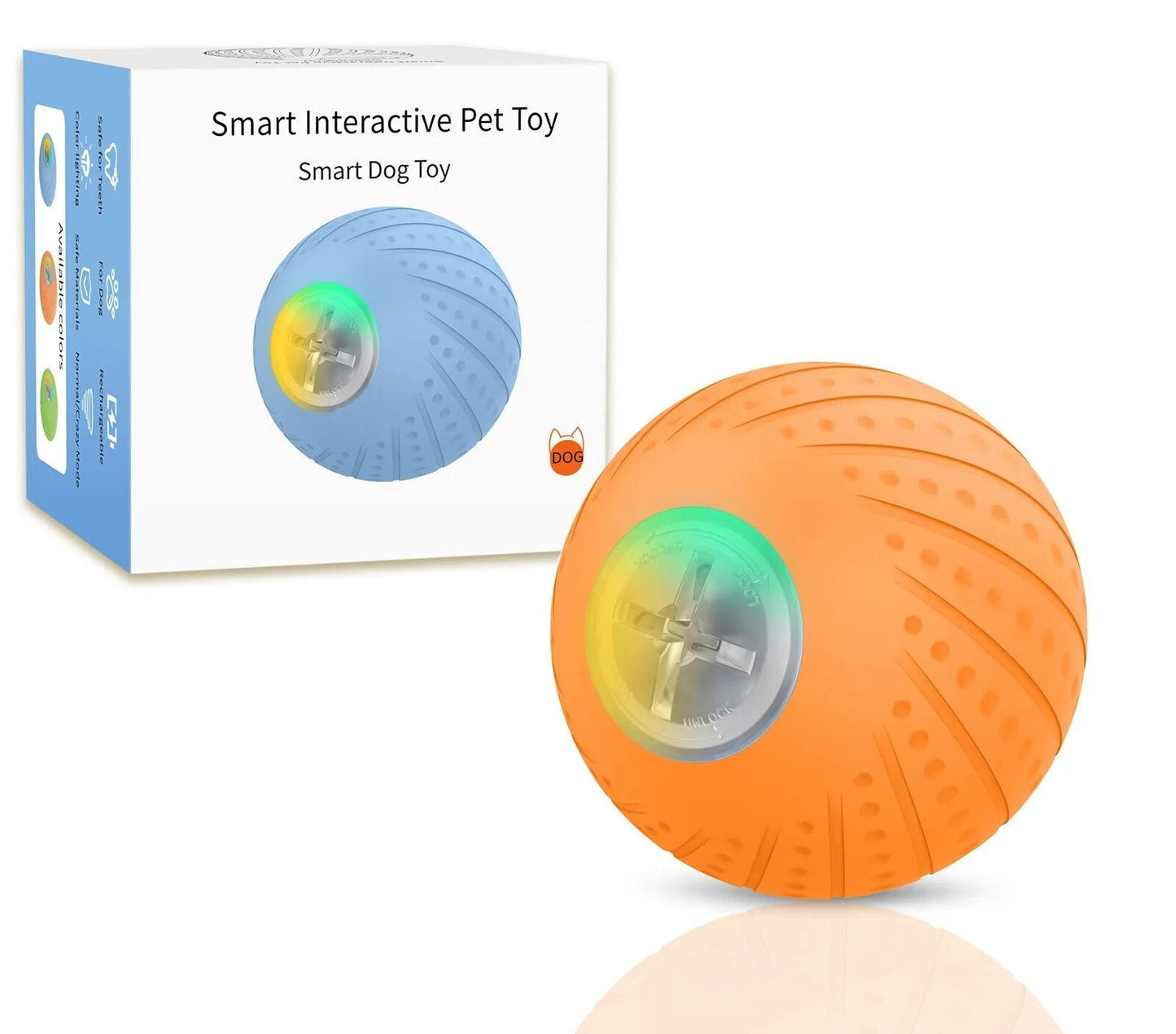 Superidag Wicked Ball-Smart rolling ball pet toy